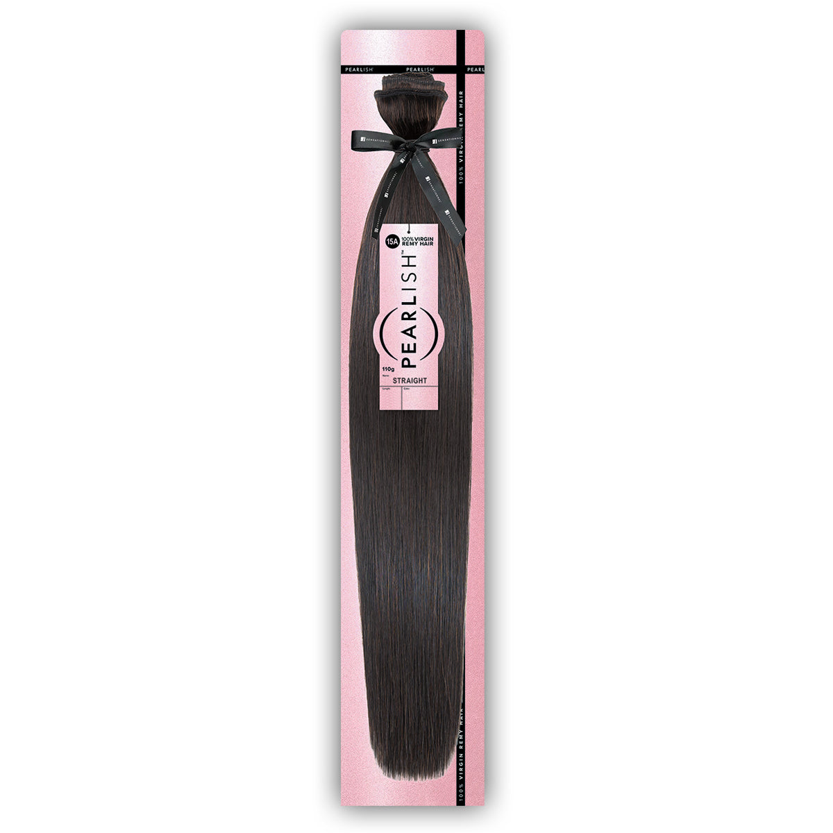 Sensationnel Pearlish 100% Virgn Remy Human Hair Weave - STRAIGHT 16