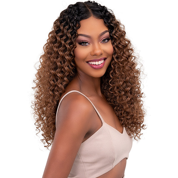 Janet Collection Synthetic Melt Extended Deep  HD Part Lace Wig - DEE