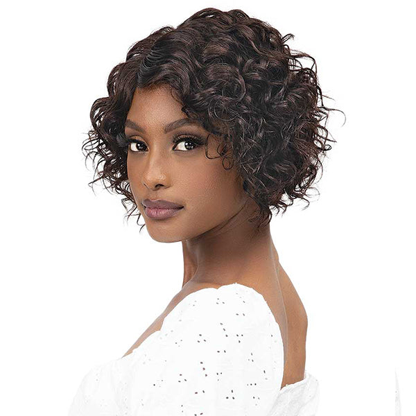 Janet Collection 100% Natural Virgin Remy Human Hair Deep Part Wig - DELILAH