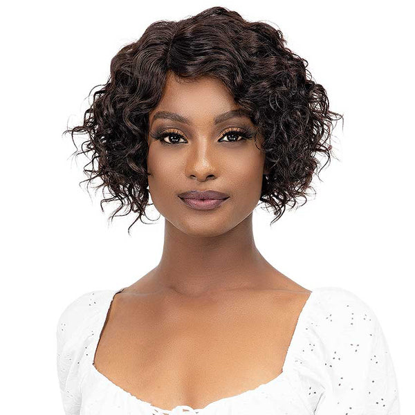 Janet Collection 100% Natural Virgin Remy Human Hair Deep Part Wig - DELILAH