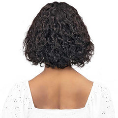 Janet Collection 100% Natural Virgin Remy Human Hair Deep Part Lace Wig - ZARIA