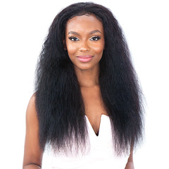 Naked 100% Brazilian WET & WAVY Natural Hair Lace Frontal Wig - BOHEMIAN CURL